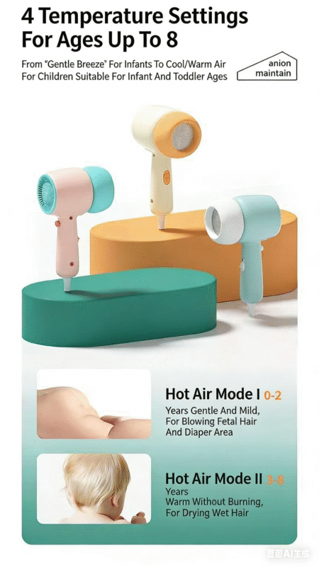 kid hair dryer - Image 3